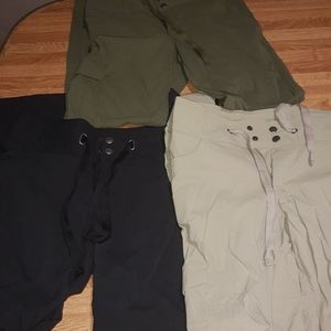 3 pairs of women's pants